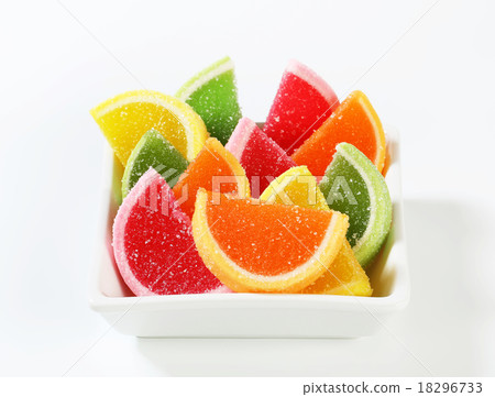 Sugar coated jelly candy 18296733