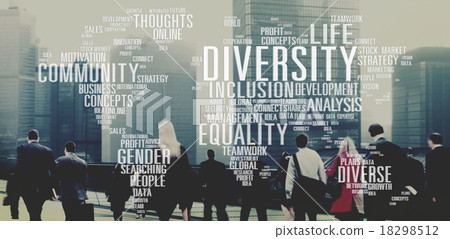 Diverse Equality Gender Innovation Management Concept Diverse Equality Gender Innovation Management Concept 18298512