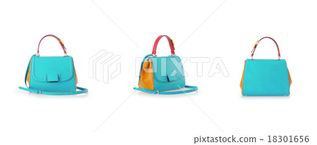 Woman bag isolated on the white background 18301656