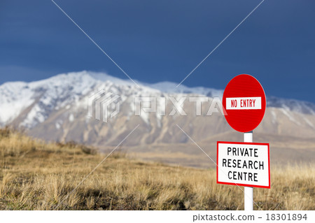 No Entry traffic sign 18301894