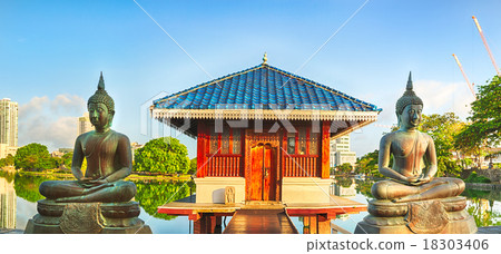 Seema Malaka temple. Panorama 18303406