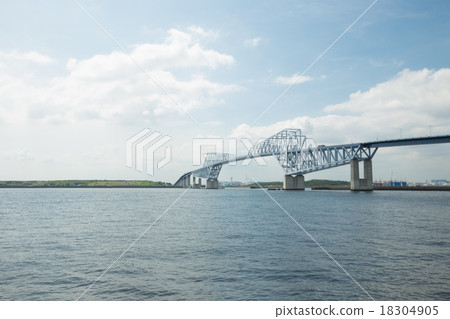 Local scenery of Tokyo Gate Bridge Local scenery of Tokyo Gate Bridge 18304905