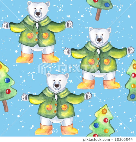 Hand drawn Christmas card Hand drawn Christmas card 18305044