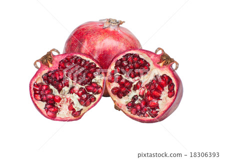 Ripe pomegranate fruit 18306393