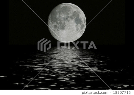 Planet Moon. Elements of the furnished by NASA. Planet Moon. Elements of the furnished by NASA. 18307715