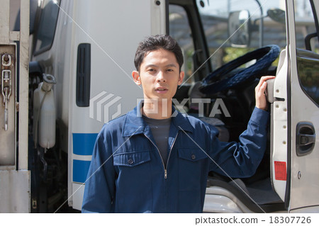 truck, male, man 18307726