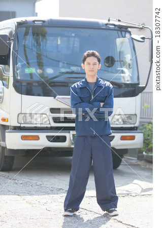 truck, male, man 18307742