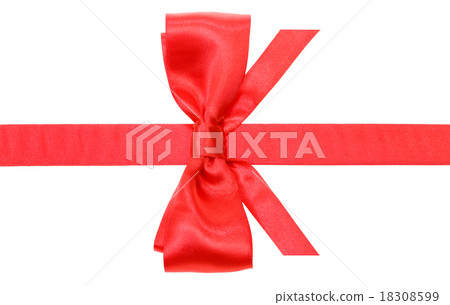 real red bow with vertically cut ends on band real red bow with vertically cut ends on band 18308599