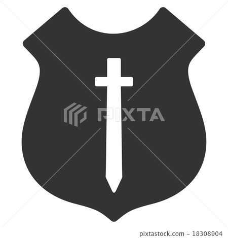 Guard Shield Icon - Stock Illustration [18308904] - PIXTA