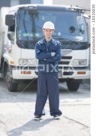 truck, male, man 18310830