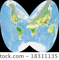 世界植被地圖 18311135