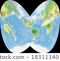 世界植被地圖 18311140