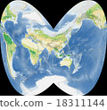 世界植被地圖 18311144