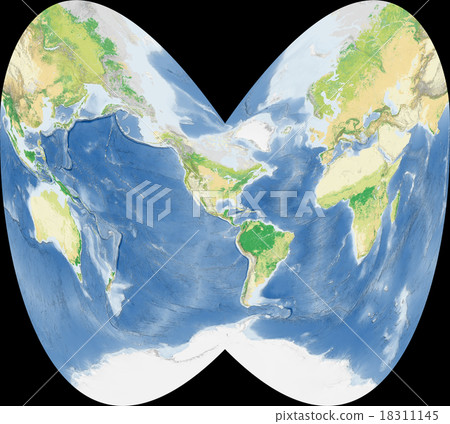 World vegetation map 18311145