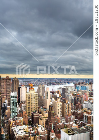 New York City Manhattan aerial view New York City Manhattan aerial view 18311230