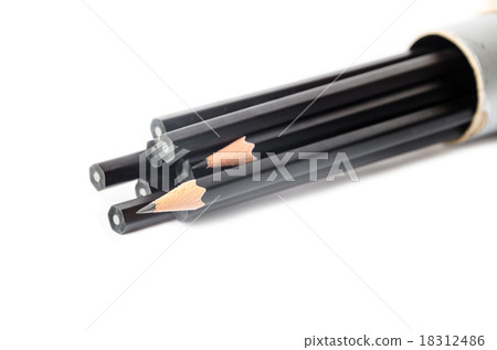 Black pencils Black pencils 18312486