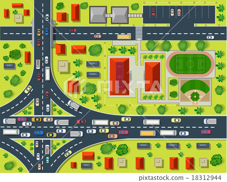 Map of a top Map of a top 18312944