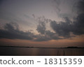 Evening scenery of Ushubu-numa 18315359