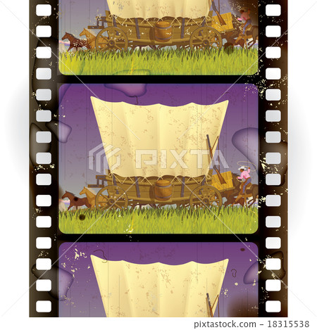 Western film strip Western film strip 18315538