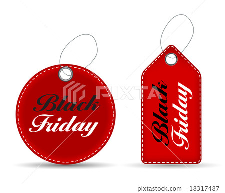 Black Friday Sale Label Vector Illustration Black Friday Sale Label Vector Illustration 18317487