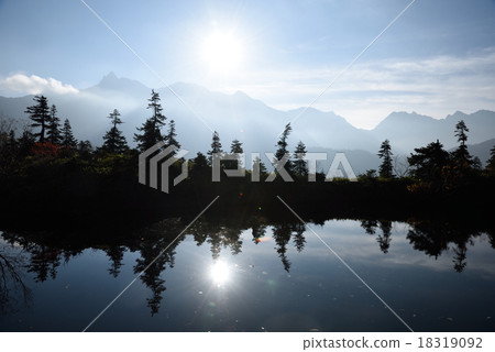 Northern Alps Morinohira landscape Northern Alps Morinohira landscape 18319092