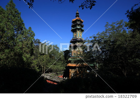 Beijing Summer Palace Treasure Ruiring Tower Beijing Summer Palace Treasure Ruiring Tower 18322709