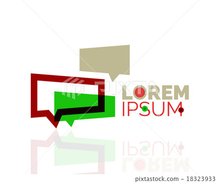 Logo, abstract geometric business icon 18323933