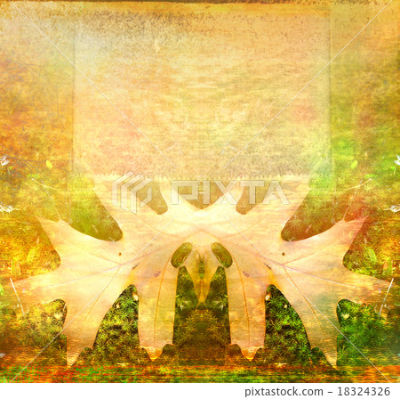 frame on autumn background 18324326