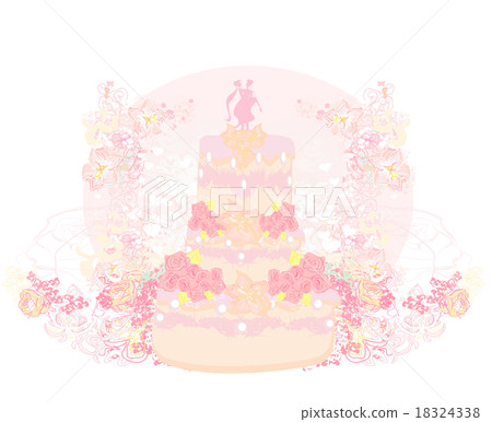 wedding cake card design wedding cake card design 18324338