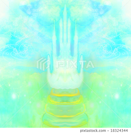 abstract fairytale castle abstract fairytale castle 18324344