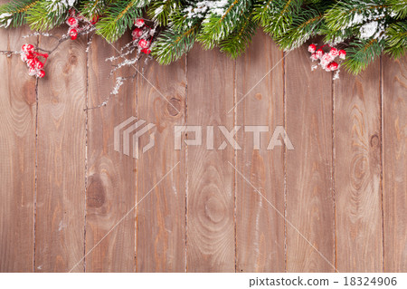 Christmas background with fir tree Christmas background with fir tree 18324906