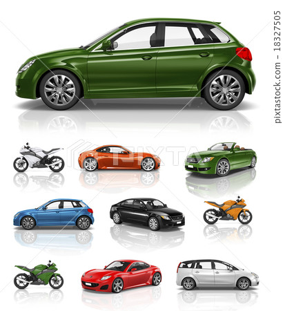 Transportation Vehicle Car Motorcycle Performance Concept 18327505