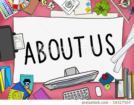 About Us Support Help Ask Question Concept 18327507
