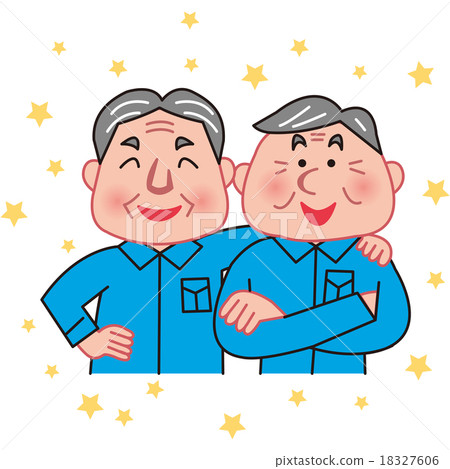 高級工作再就業夥伴Ikko退休男性 18327606