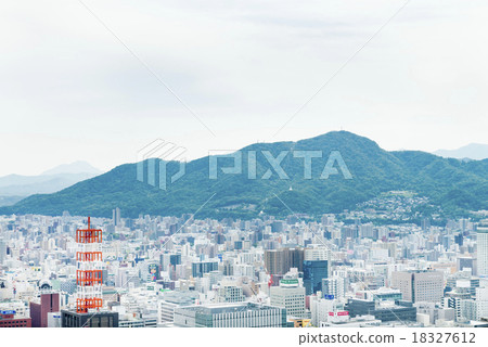 札幌的街道（Mt. Moiwa） 18327612