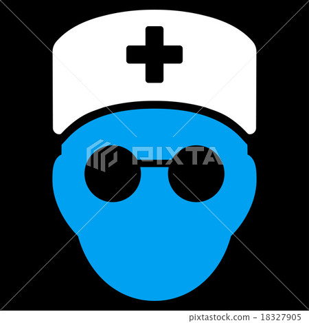 Medic Head Icon 18327905