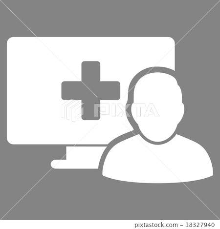 Online Medicine Icon 18327940