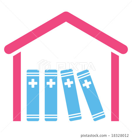 Medical Library Icon 18328012