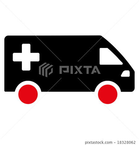Emergency Van Icon Emergency Van Icon 18328062