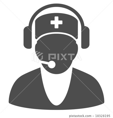 Hospital Receptionist Icon Hospital Receptionist Icon 18328195
