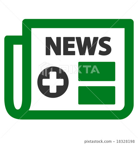 Medical Newspaper Icon Medical Newspaper Icon 18328198