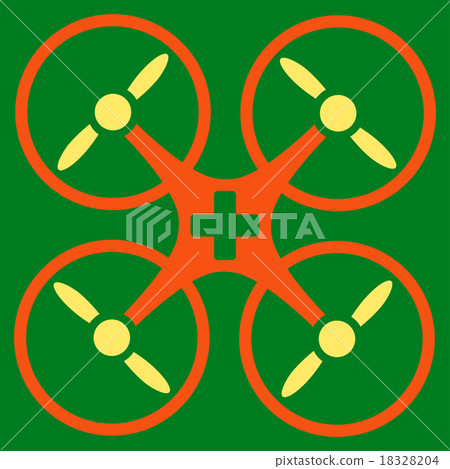 Medical Drone Icon Medical Drone Icon 18328204