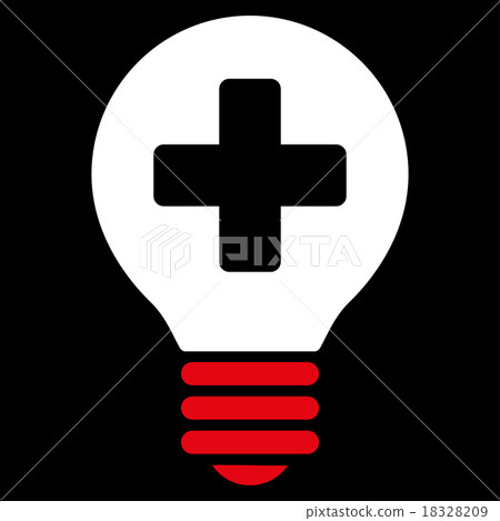 Healh Care Bulb Icon 18328209