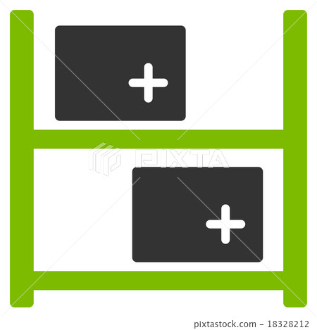 Medical Warehouse Icon Medical Warehouse Icon 18328212