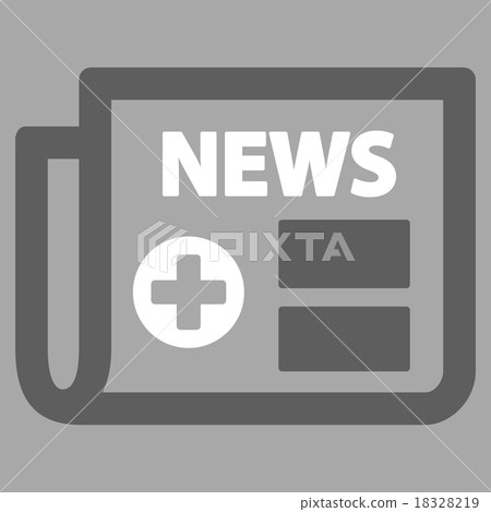 Medical Newspaper Icon 18328219