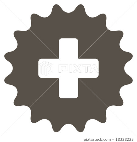 Plus Stamp Icon Plus Stamp Icon 18328222