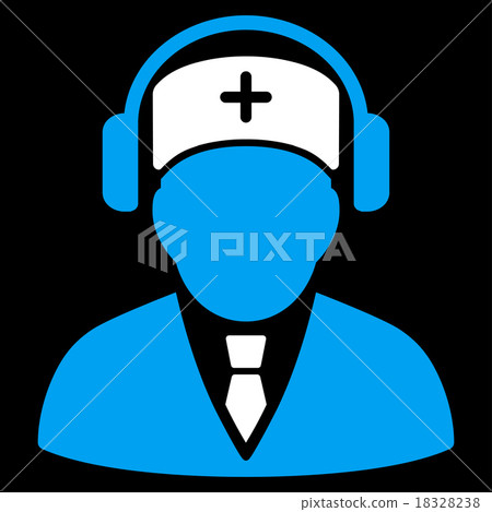 Medical Call Center Icon Medical Call Center Icon 18328238