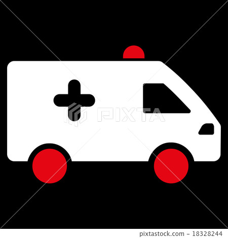 Hospital Car Icon 18328244