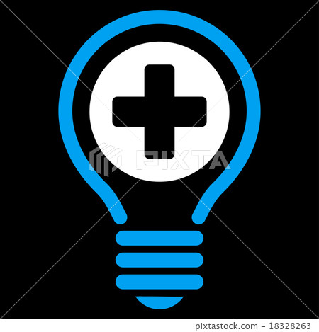 Medical Bulb Icon Medical Bulb Icon 18328263