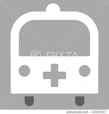 Medical Bus Icon - Stock Illustration [18328317] - PIXTA